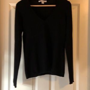Caslon V Neck Cashmere Sweater Size M